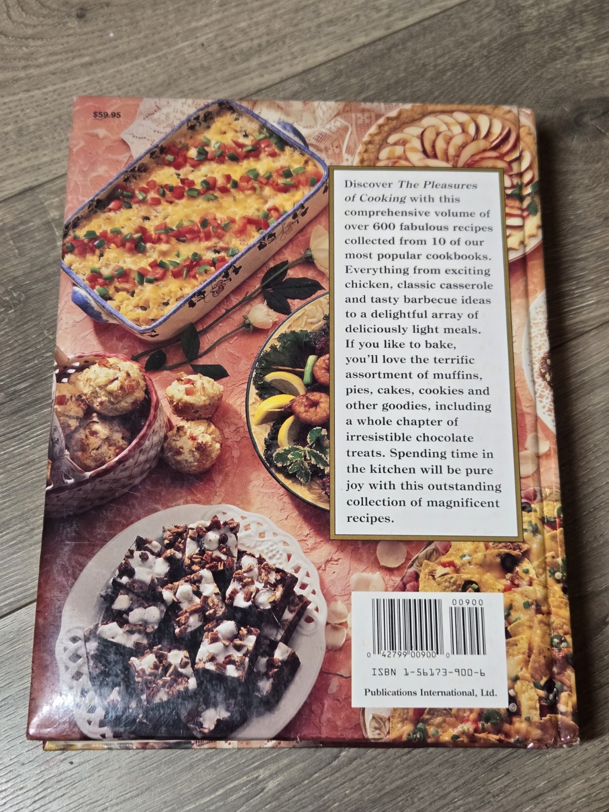 The Pleasures Of Cooking – 10 Cookbooks In One, 608 Pages, great Condition, 1993