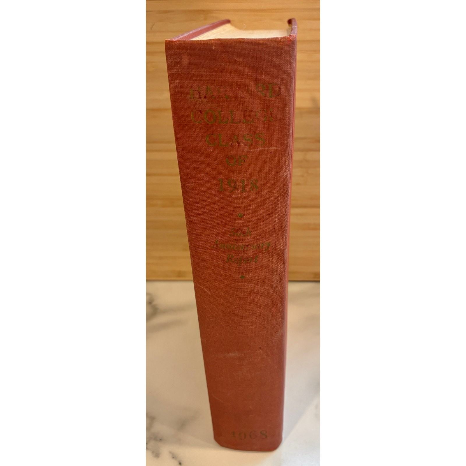 Harvard College Class of 1918 – 50th Anniversary Report – Hardcover