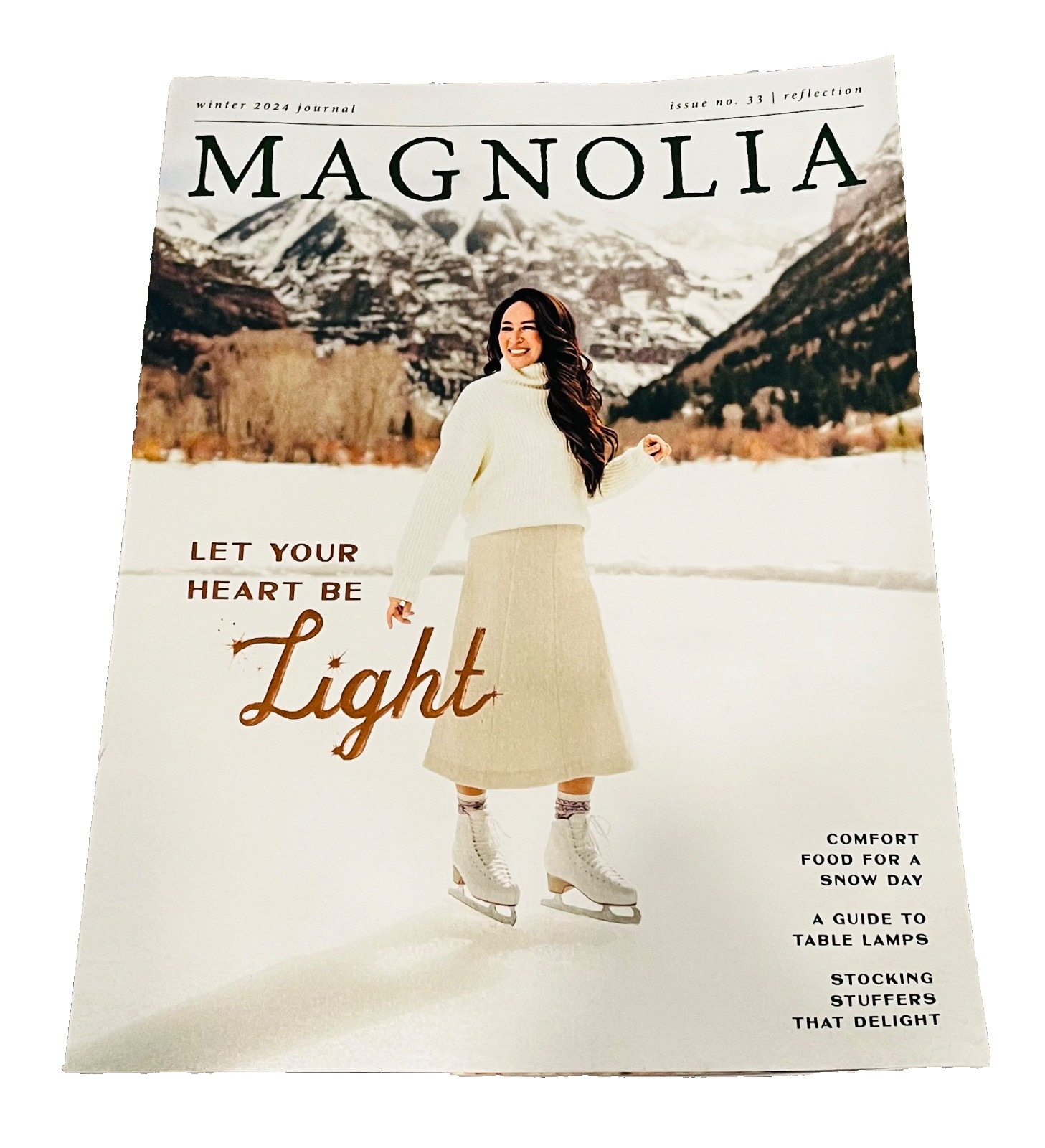 MAGNOLIA JOURNAL MAGAZINE – WINTER 2024 – LET YOUR HEART BE LIGHT