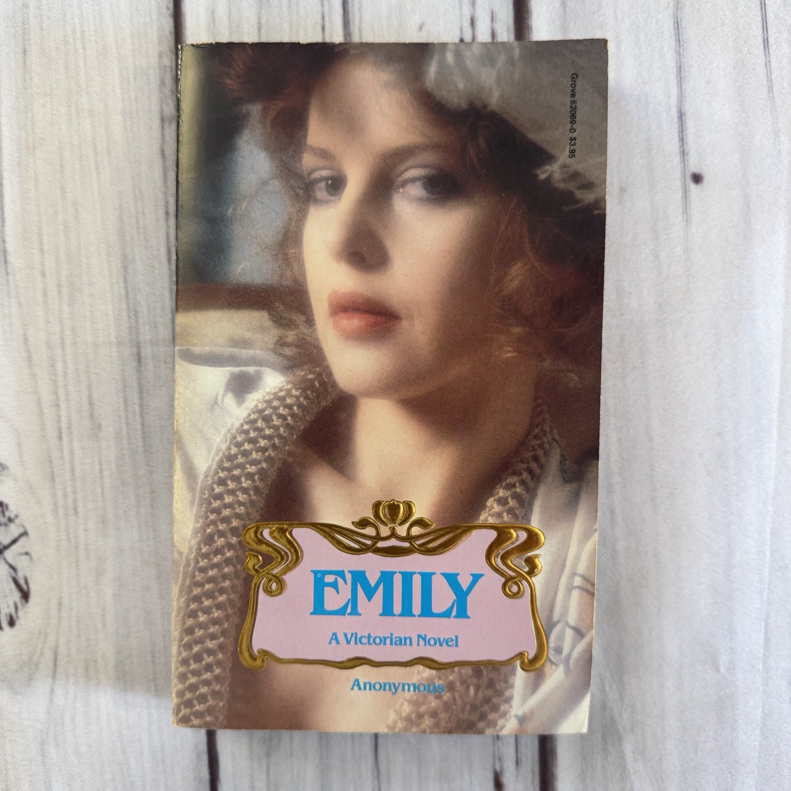 Emily Anonymous Vintage Erotic Novel Grove Press Black Cat 1985 Victorian