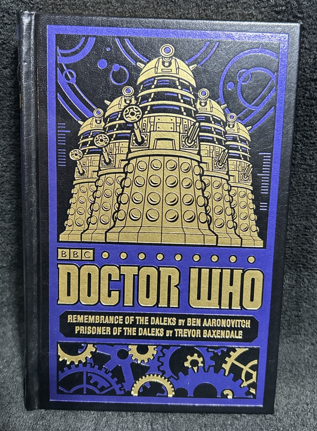 BBC Doctor Who Daleks Barnes and Noble Leather Bound HC Edition