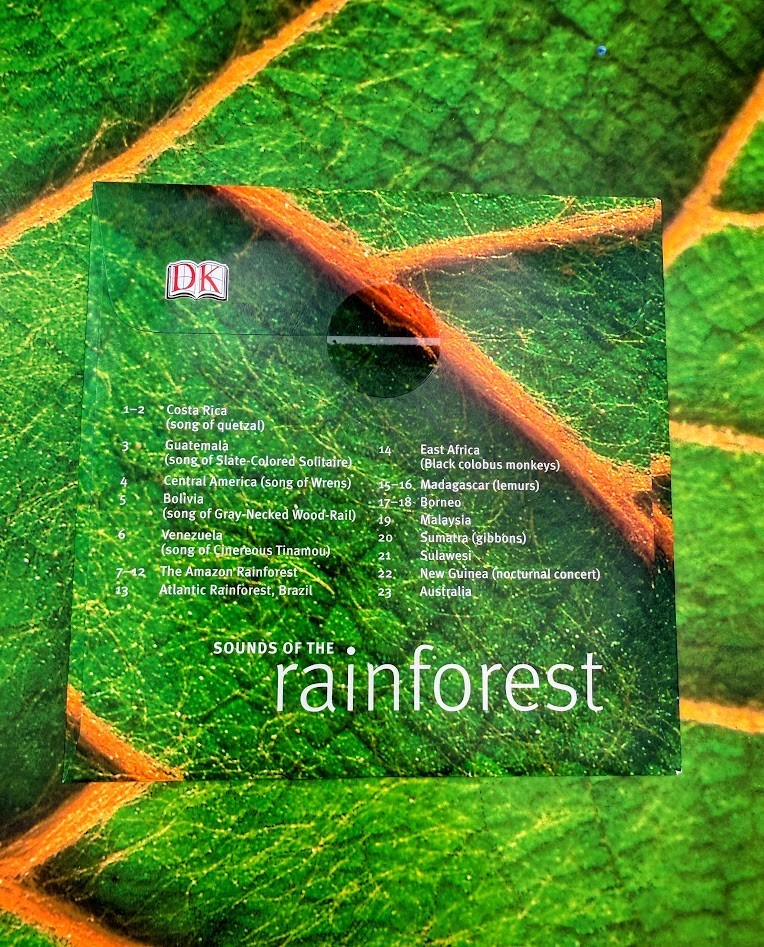 Rainforest by Thomas Marent, Hardcover Coffee Table Book with CD
