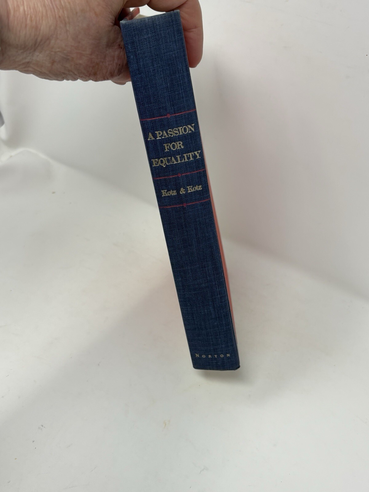 A Passion for Equality : George Wiley & the Movement by Nick & Mary Kotz SIGNED