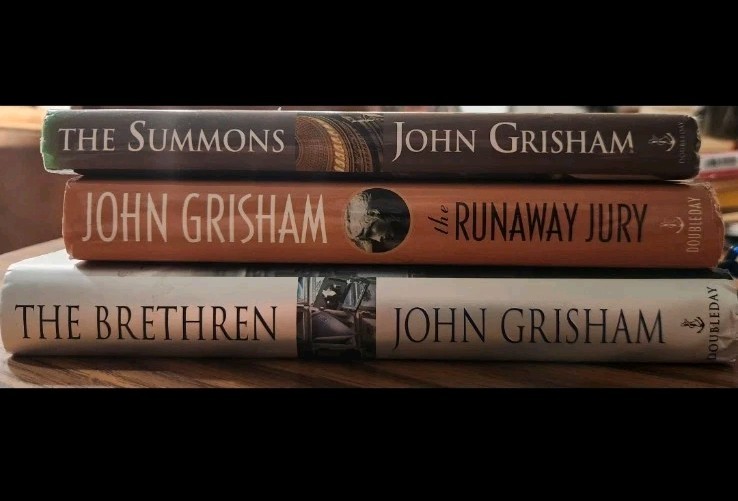 John Grisham Lot Of 3 Hardcover Books