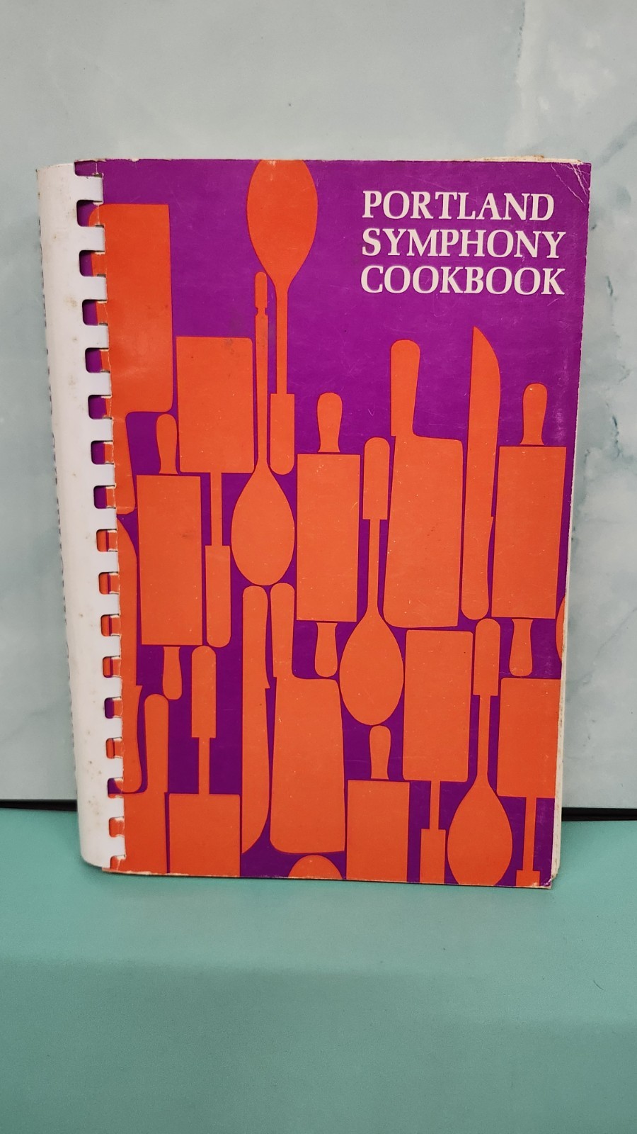 Portland Symphony Cookbook Coilbound 1975 2nd Edition 326 Pages Vintage Maine