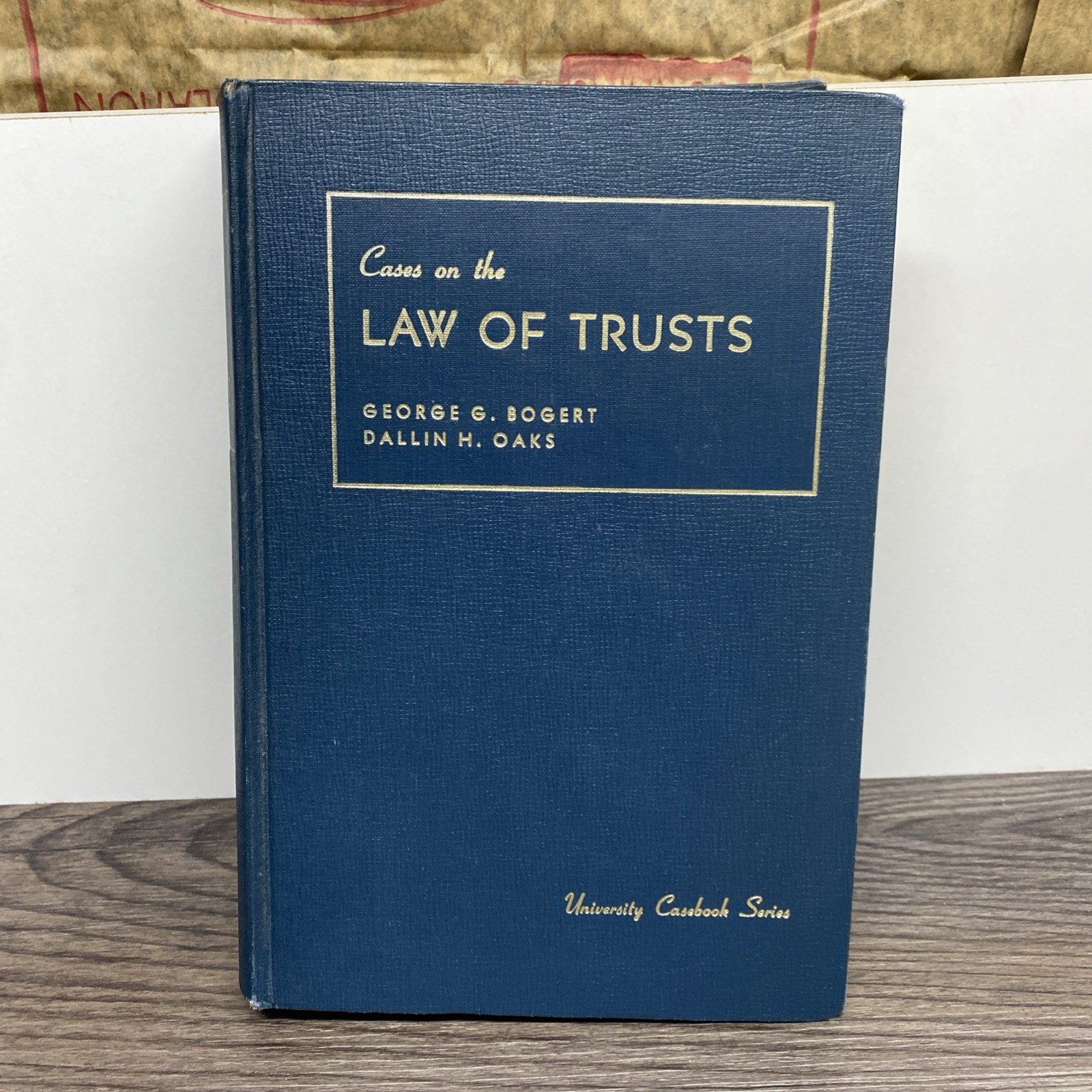 Cases on the Law of Trusts Bogert and Oaks Fourth Edition Foundation Press READ