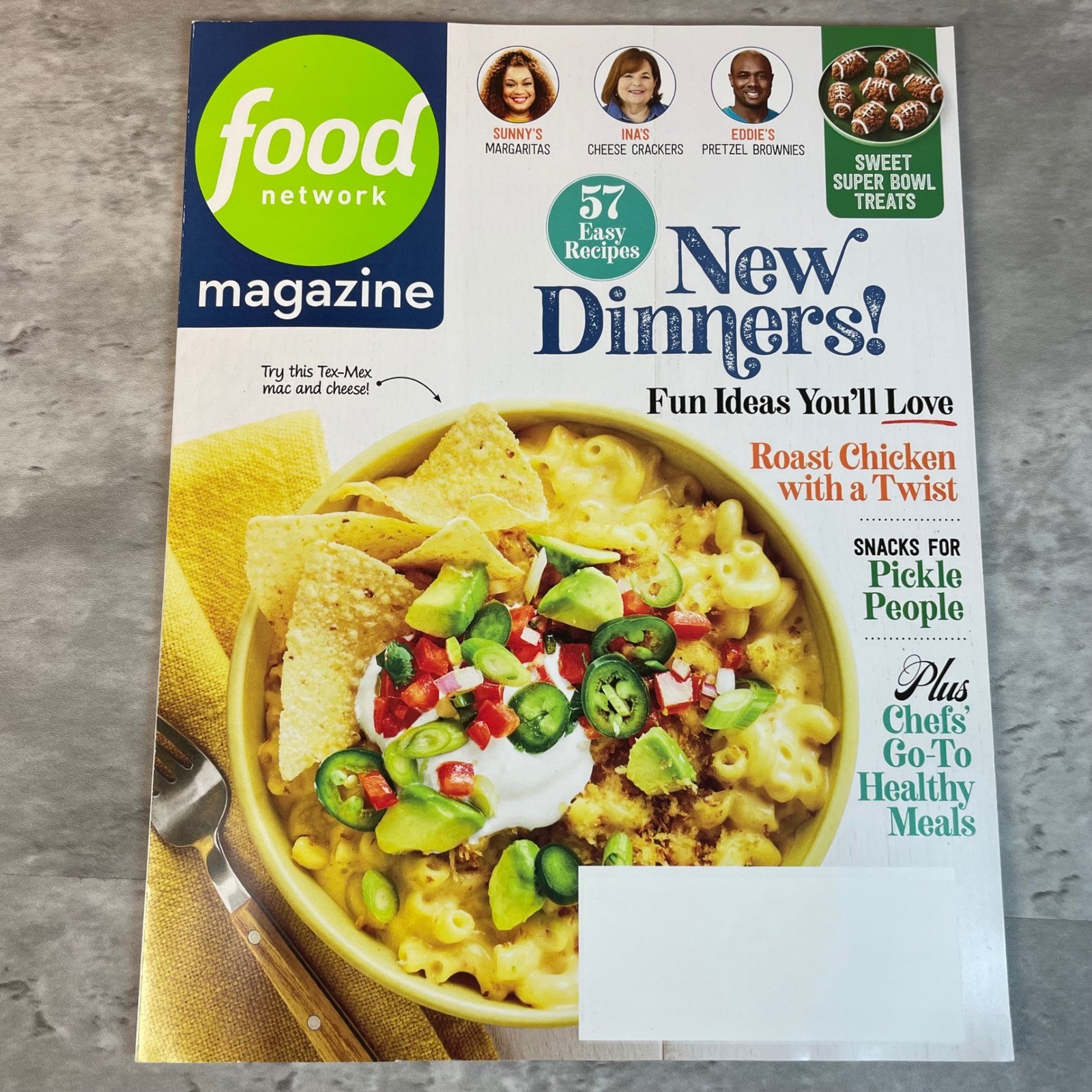 Food Network Magazine January/February 2023 New Dinners 57 Easy Recipes