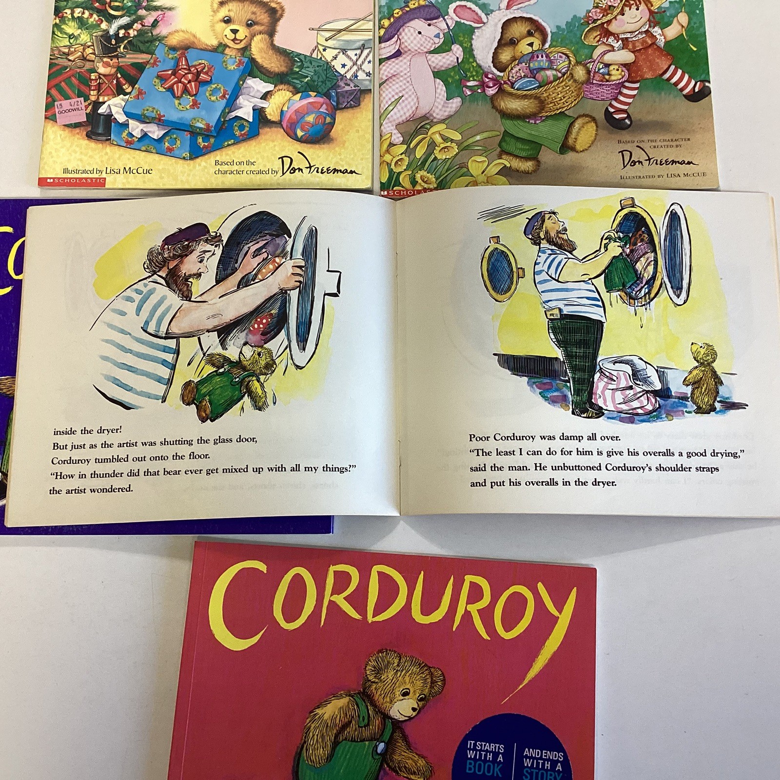 Don Freeman Corduroy Preschool Kindergarten 5 Children&rsquo;s Book Lot
