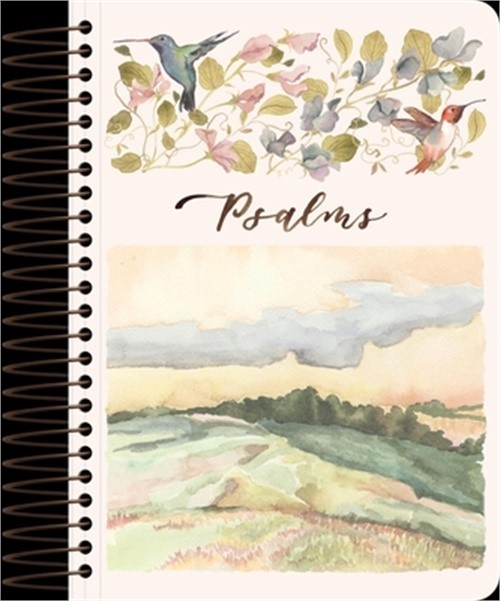 ESV Scripture Journal, Spiral-Bound Edition: Psalms (Artwork by Ruth Chou Simons