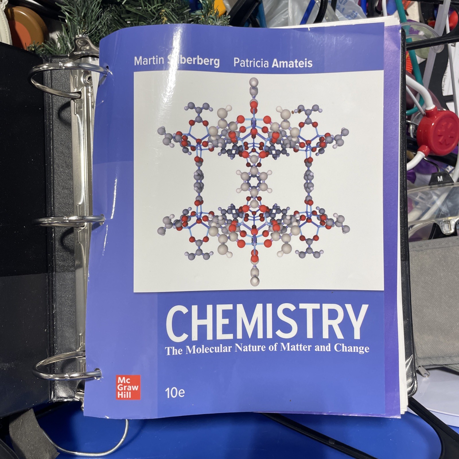 Chemistry Molecular Nature Of Matter And Change Silberberg Loose 10e In Binder