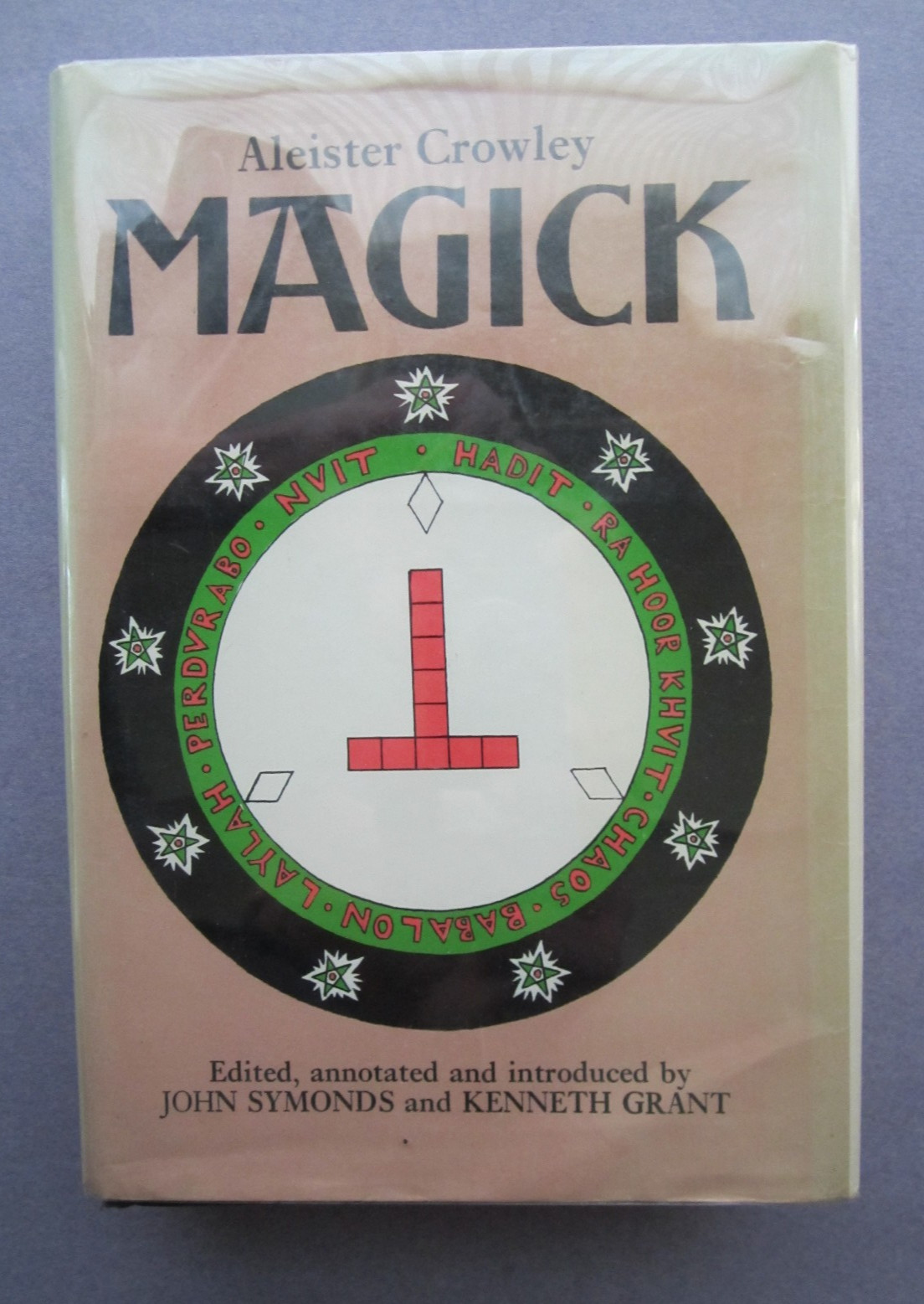 Magick by Aleister Crowley 1st US HC DJ 1974 Kenneth Grant