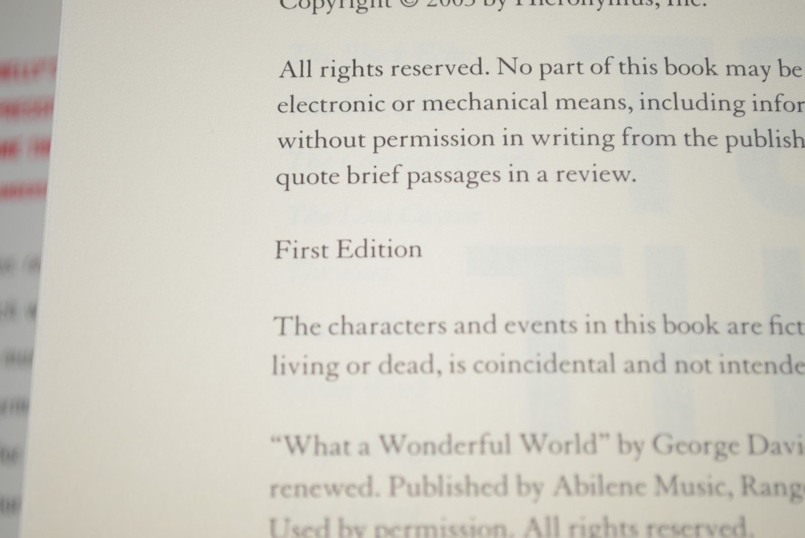 LOST LIGHT by Michael Connelly HC/DJ 1st Edition 1st Printing HC/DJ Nice!
