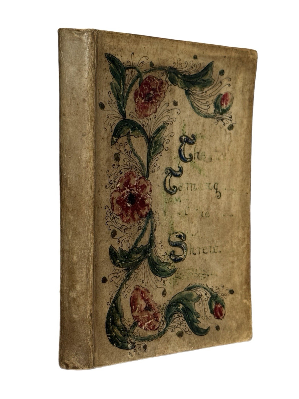 The Taming of the Shrew by William Shakespeare 1902 HAND-PAINTED VELLUM BINDING