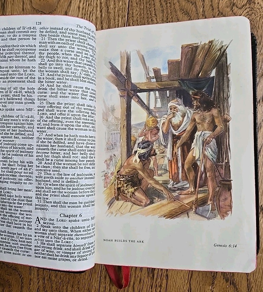Holy Bible King James Version Self-Pronouncing Red-Letter Edition 1st Edition