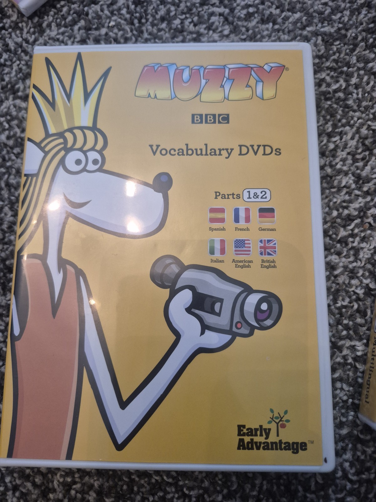 BBC MUZZY Early Level 1 Multilingual Language DVD/CD/CD-Rom Box Set