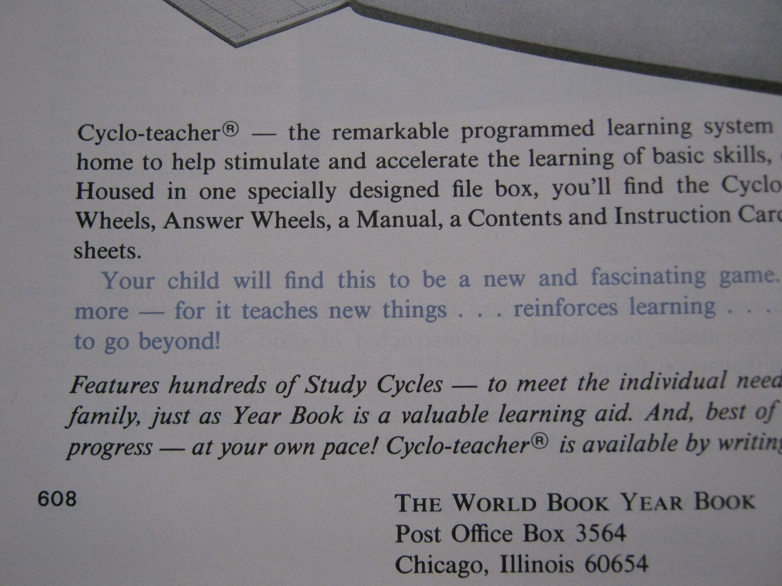 The World Book Yearbook 1979 ,608 pages