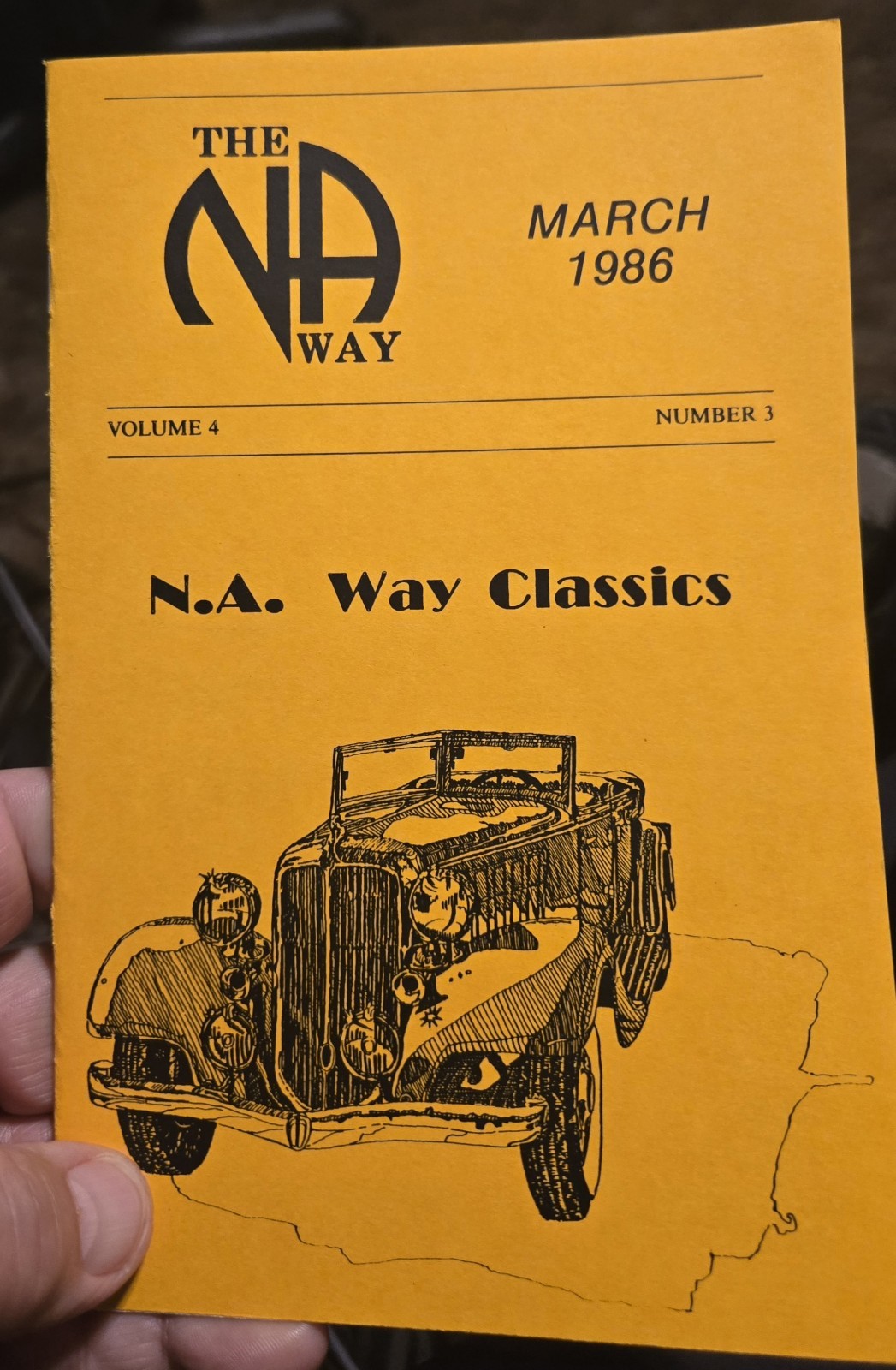The NA Way Illustrated March 1986 Vol 4 Issue 3 Narcotics Anonymous Recovery