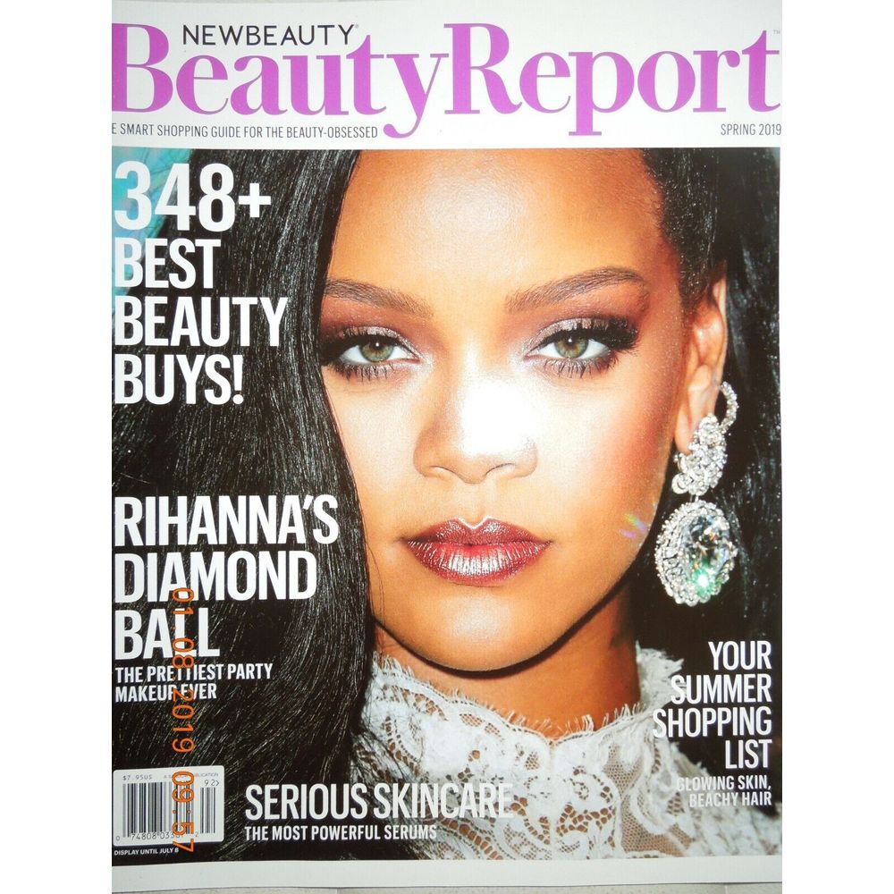 RIHANNA new beauty report SERIOUS SKINCARE best beauty buys GLOWING SKIN & HAIR