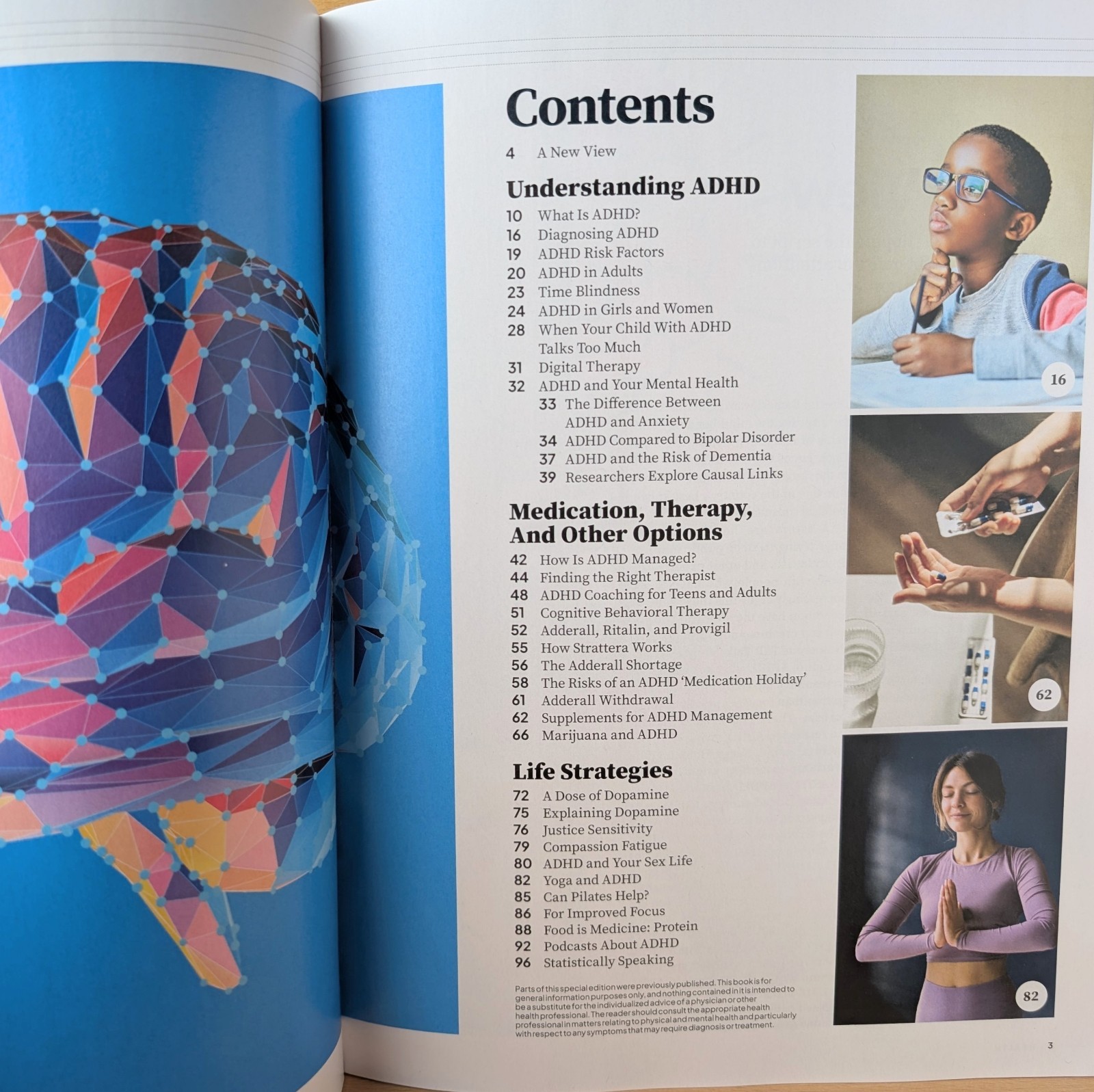 Health Magazine Understanding ADHD Special Edition NO LABEL