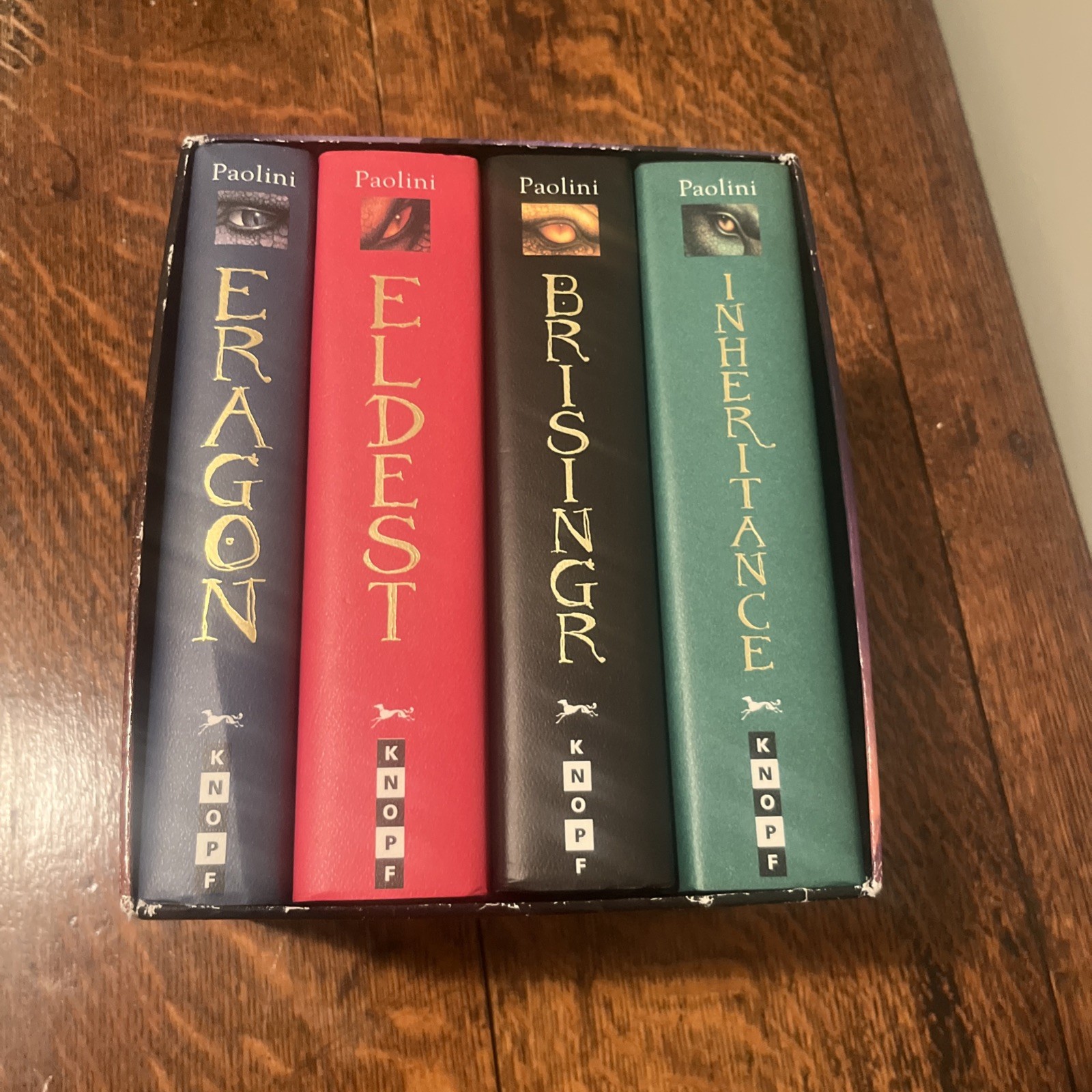 Inheritance Cycle by C. Paolini 4 Book Box Set Hardcover – 3 First editions