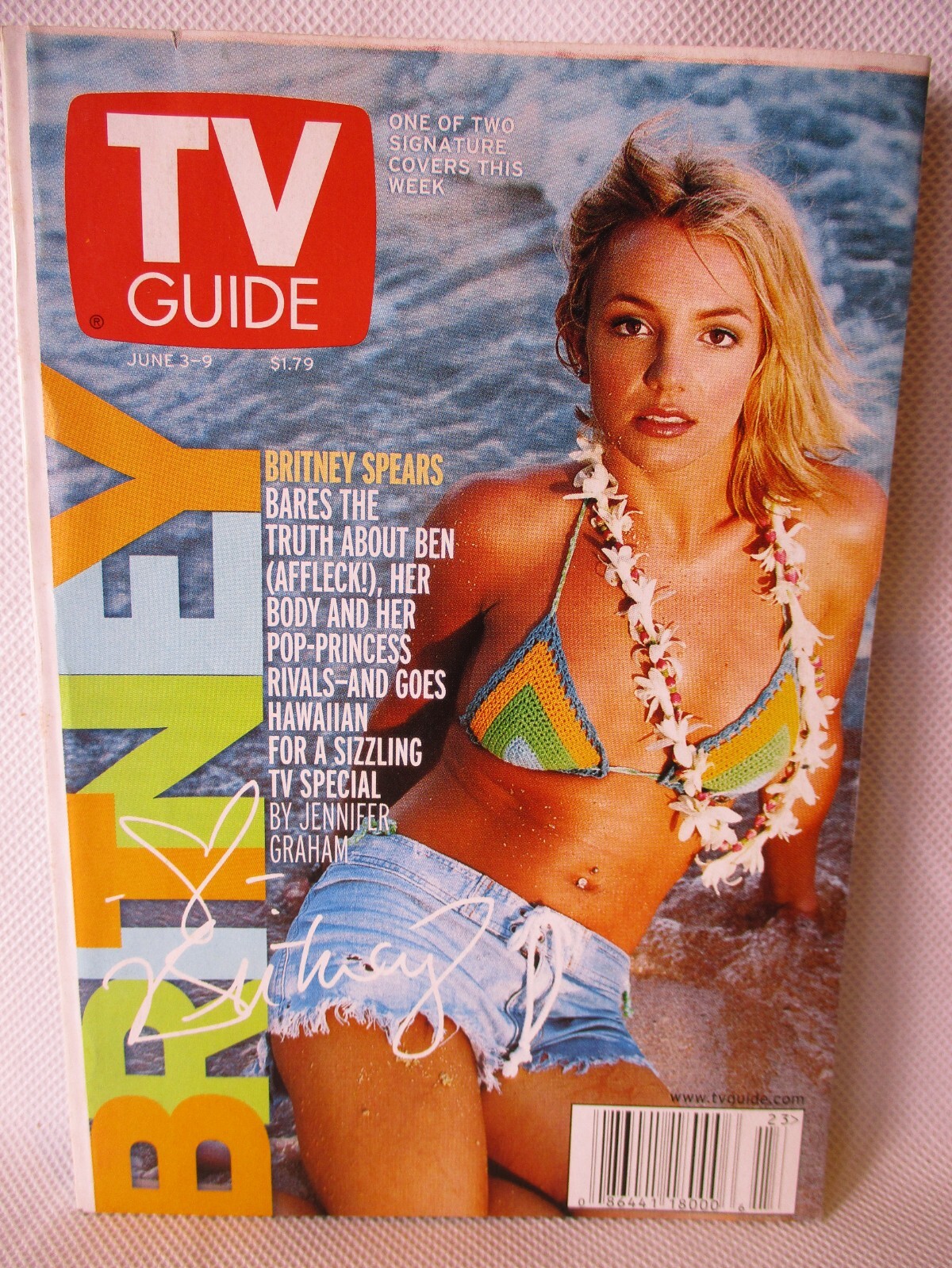 TV Guide June 3 2000 Britney Spears, MTV Real World, Mo&rsquo;Nique Memphis Edition NM