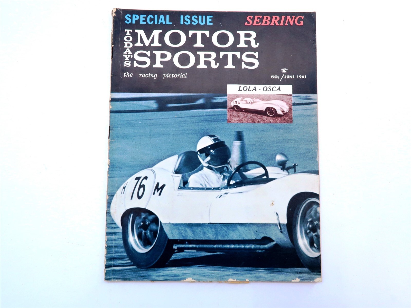 1961 TODAY&rsquo;S MOTOR SPORTS Magazine from June 1961 ~ Special Issue Sebring