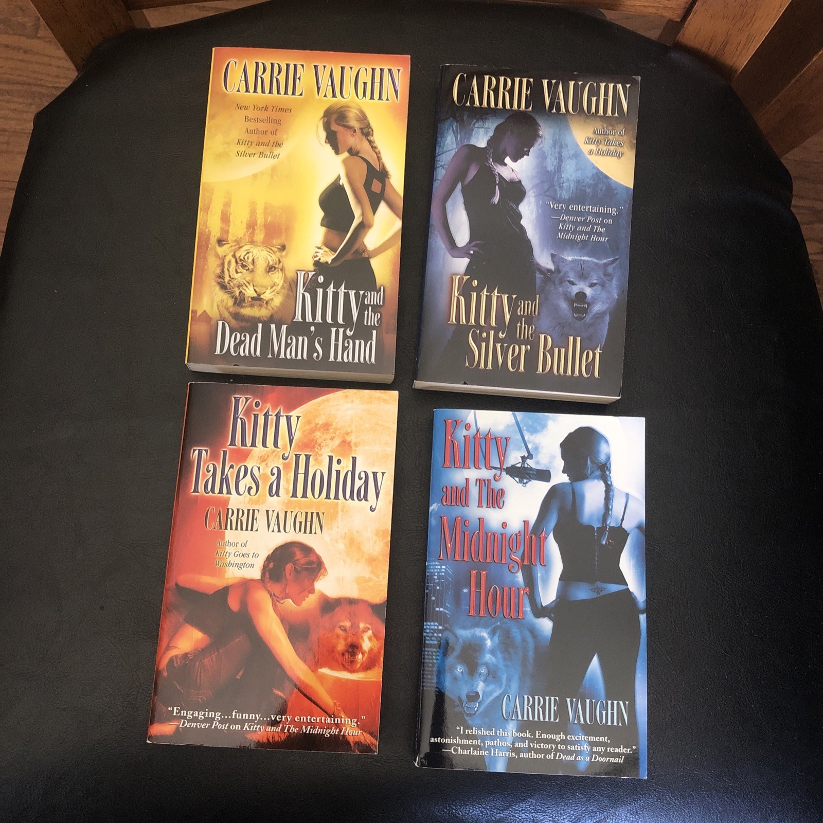 CARRIE VAUGHN “Kitty” Books $1.50 Paperback Your Choice