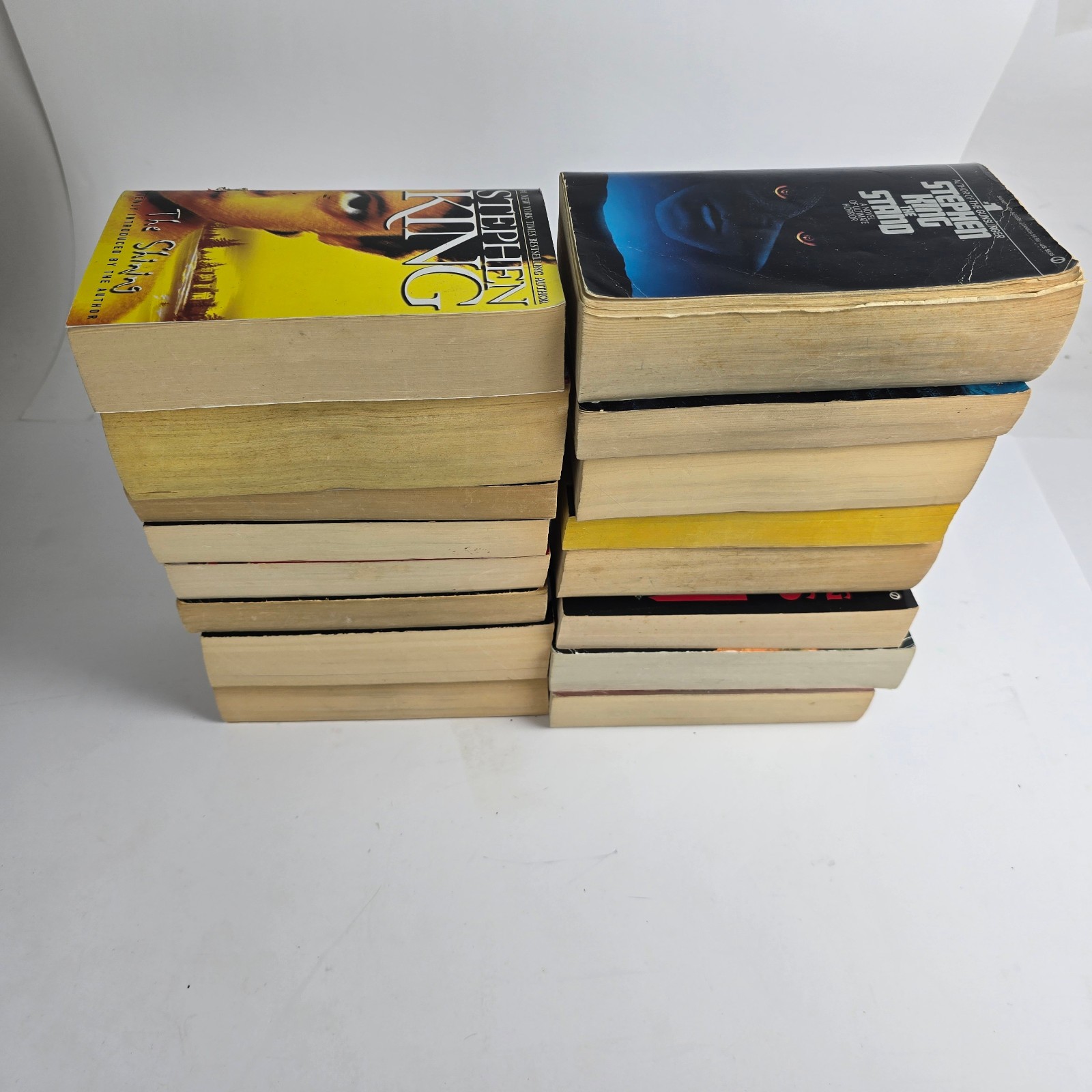 Stephen King Paperback Books Lot of 16 80s 90s 2000s Shining Stand Short Stories