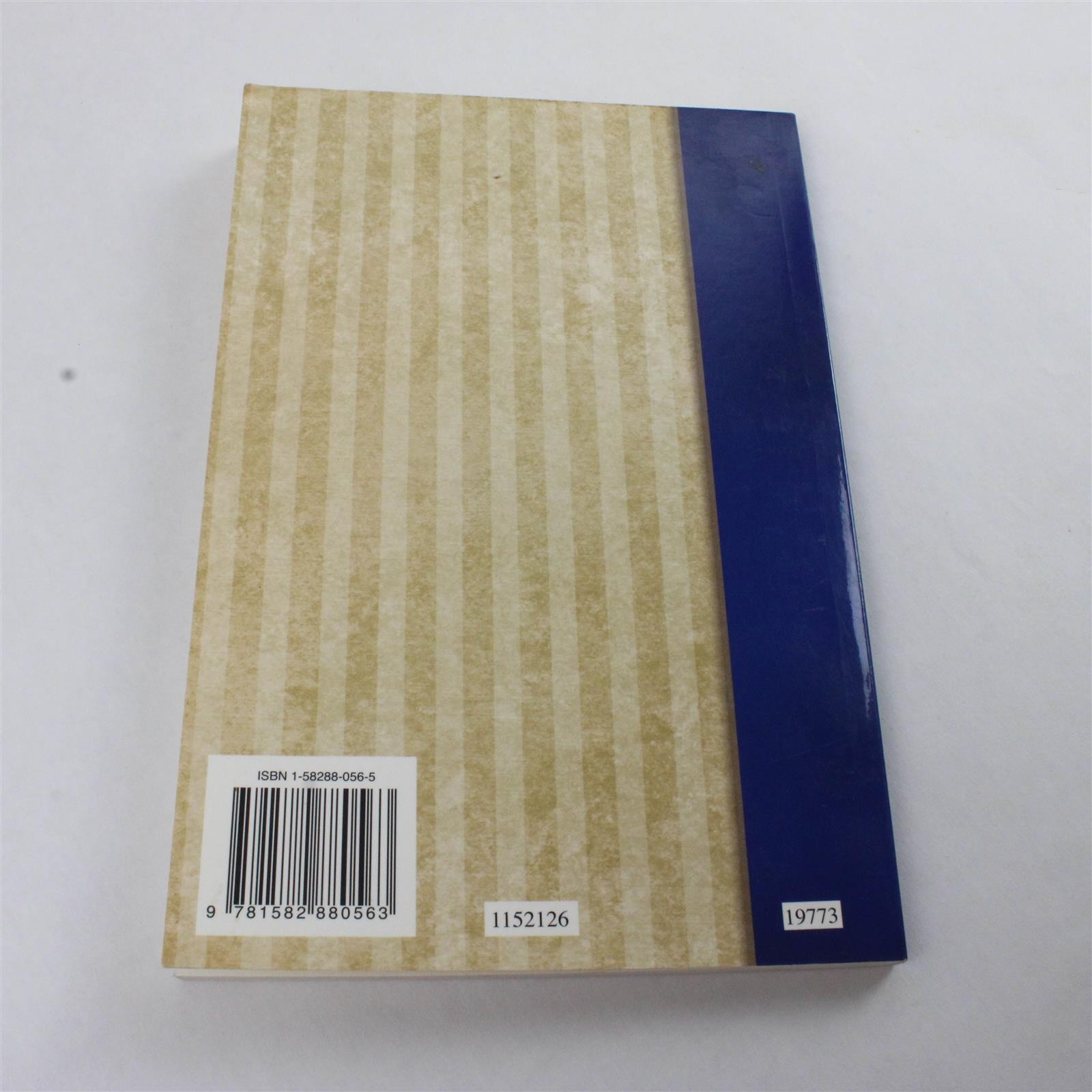 Blue & Tan Pocket Journal Notebook 8.25×5.5in Clean Pages