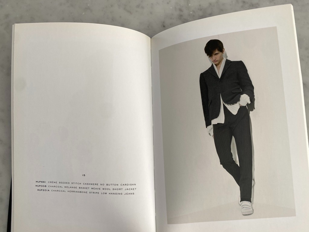 MARC JACOBS Men’s Collection Fall Winter 2007 Runway Lookbook Store Copy Rare