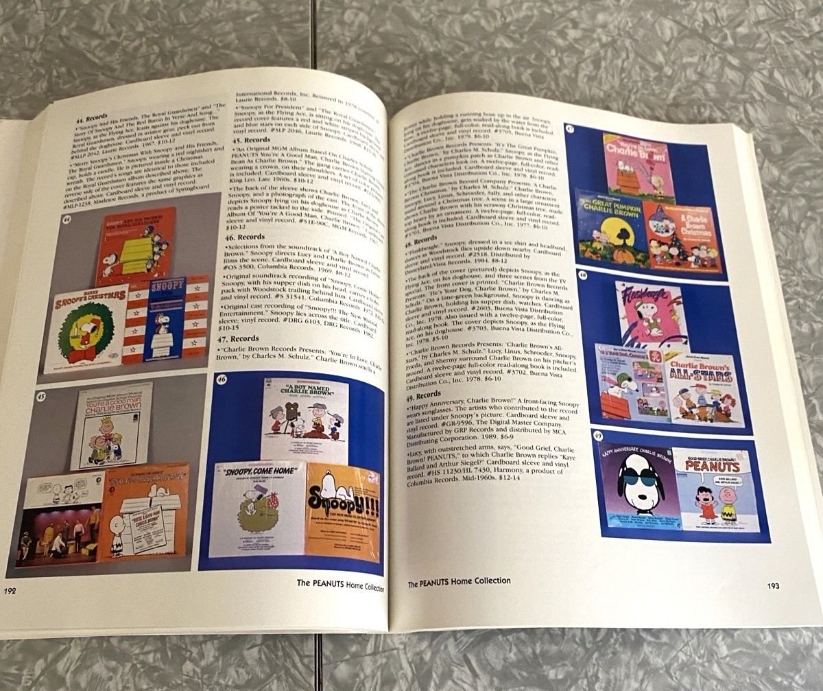 SIGNED Peanuts Home Collection Guide to Identification and Value Freddi Margolin