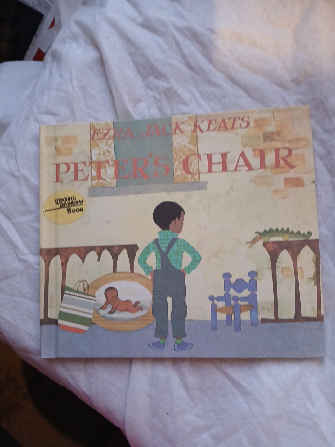 Peters Chair Hardcopy Reading Rainbow Book Ezra Jack Keats