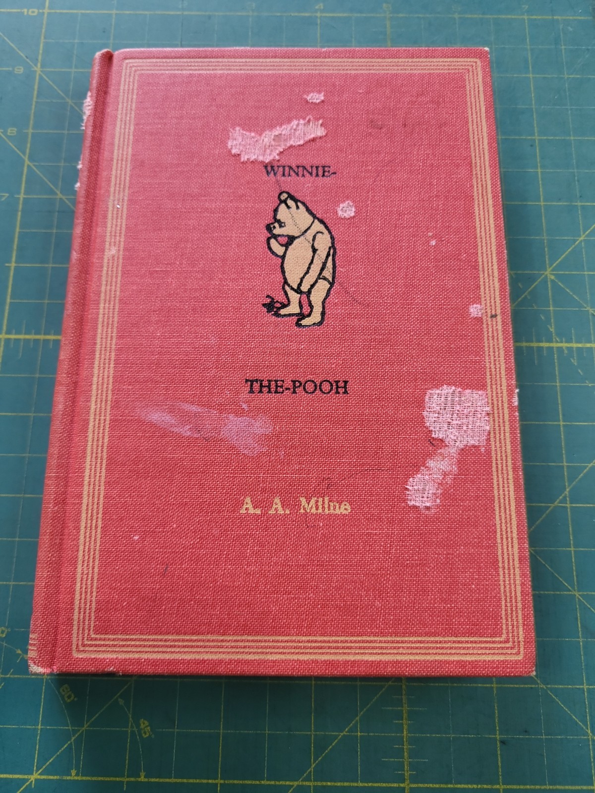 Winnie-the-Pooh by A.A. Milne 1961 E.P. Dutton Vintage Red Hardcover Illustrated