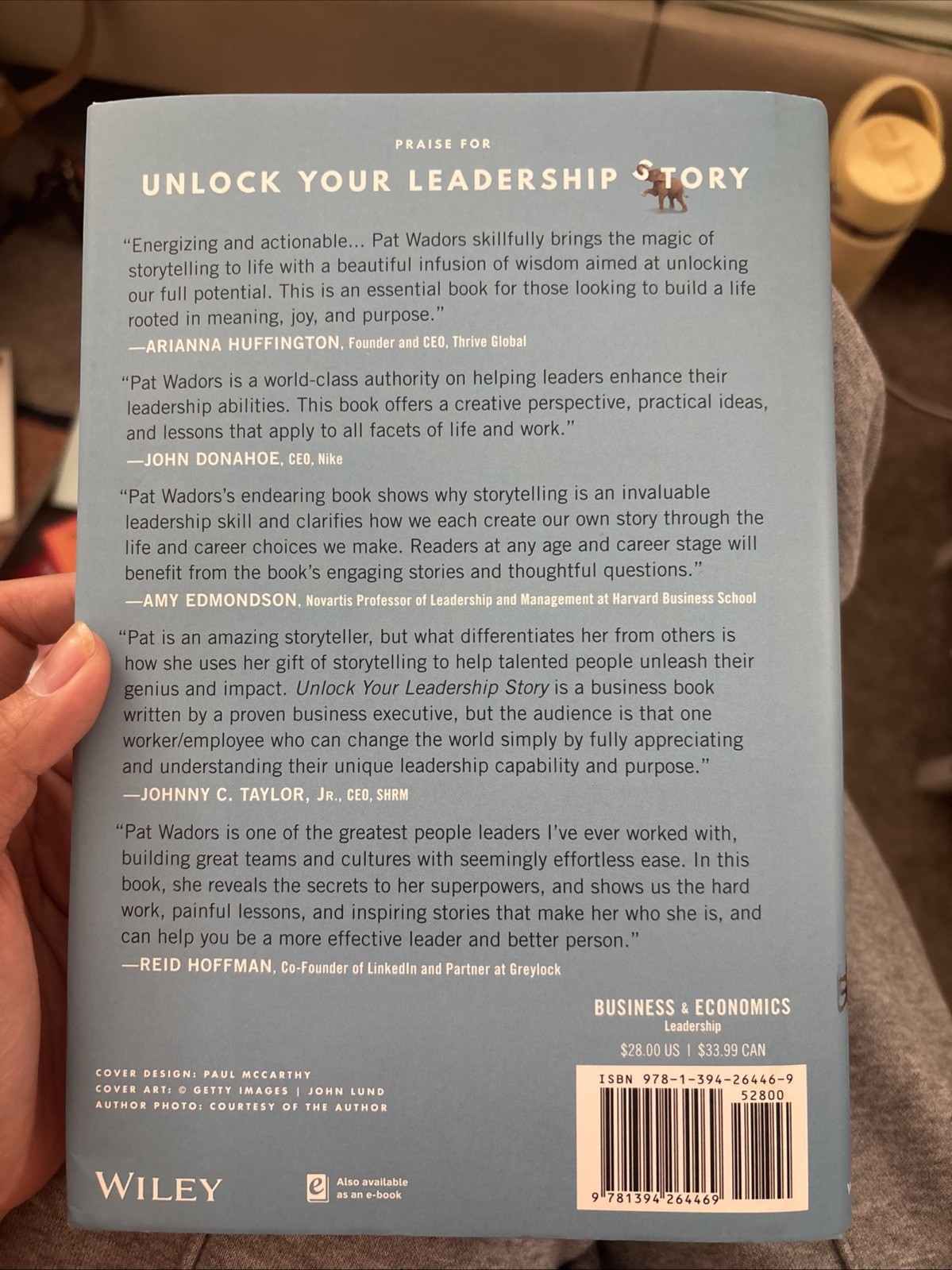 Pat Wadors Unlock Your Leadership Story (Hardback)