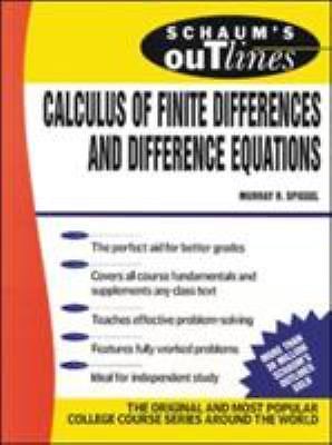 Schaum&rsquo;s Outline of Calculus of Fini- paperback, Murray R Spiegel, 9780070602182