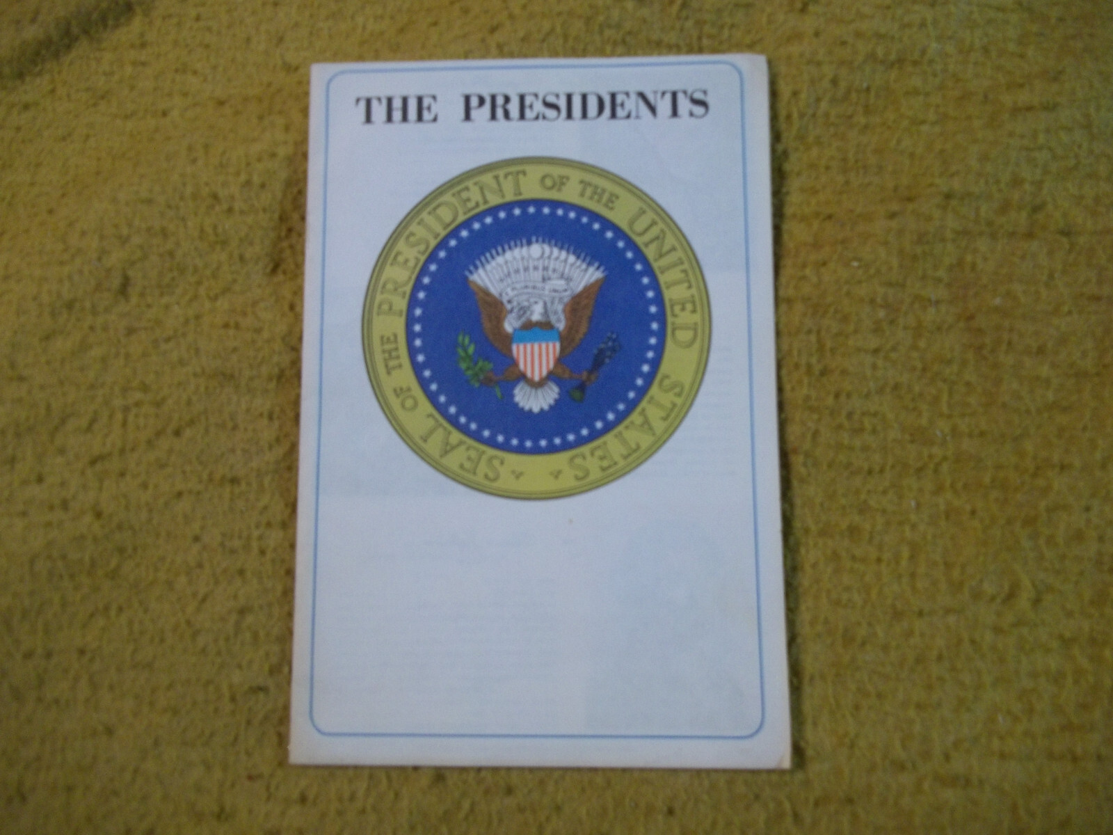The Presidents-WASHINGTON TO NIXON – 1972-Hammond Inc