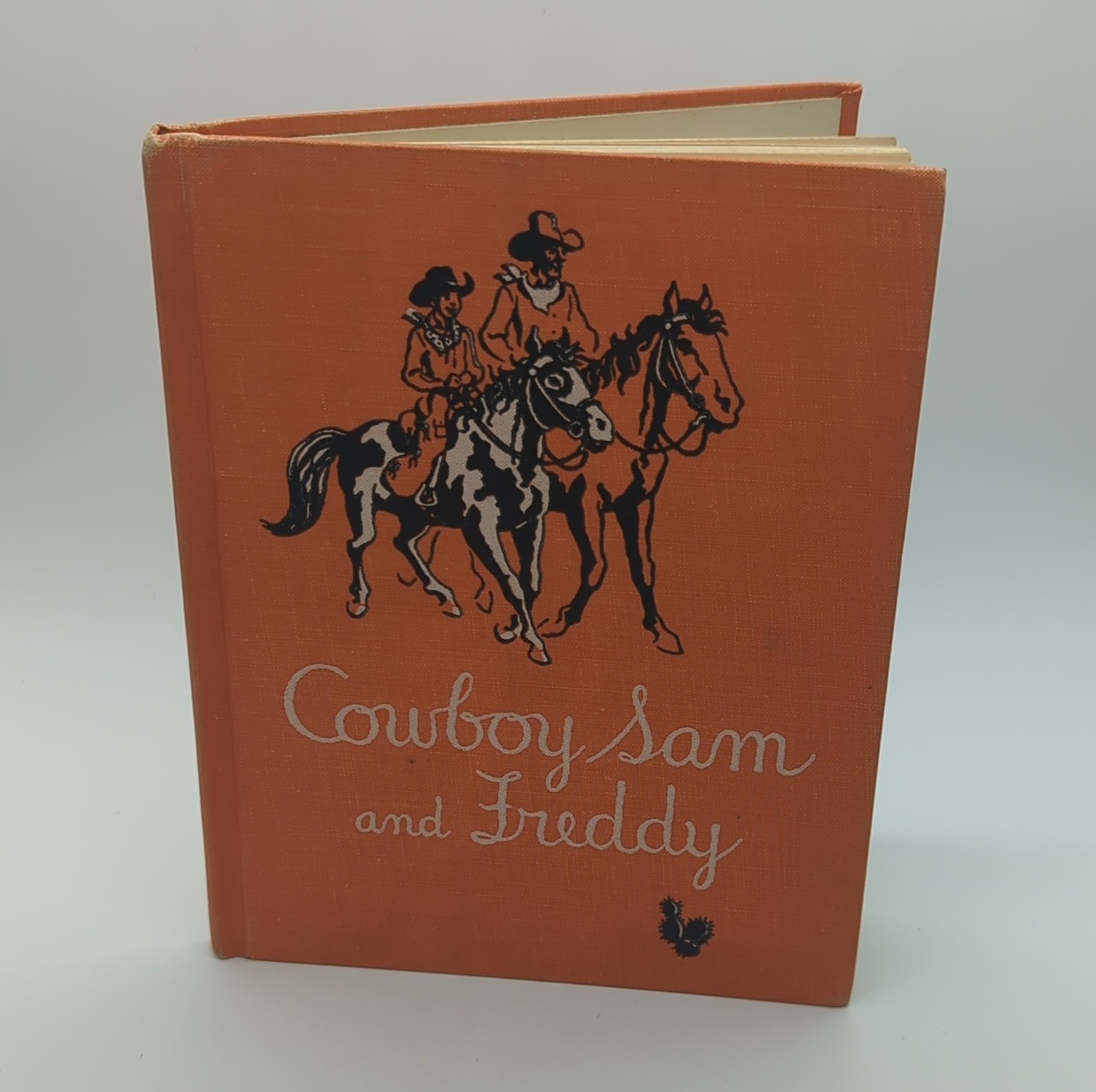 Cowboy Sam Edna Walker Chandler Beckley-Cardy Company Hardcover Illustrated 1951