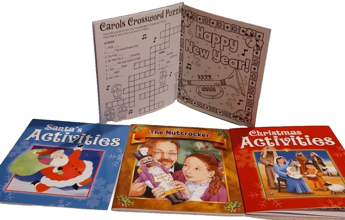 3 Activities Books + The Nutcracker Story 2012 Quangdon 5.5in by 6in Pub Interna