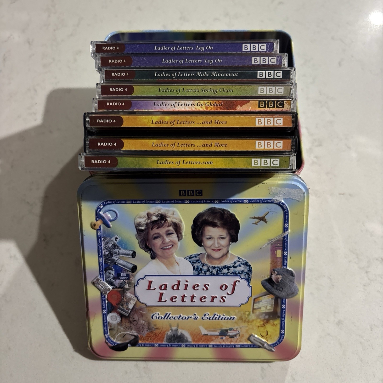 Ladies of Letters Collector&rsquo;s Edition 10-Disc Tin Box Set BBC 2006 + Recipe Inc.