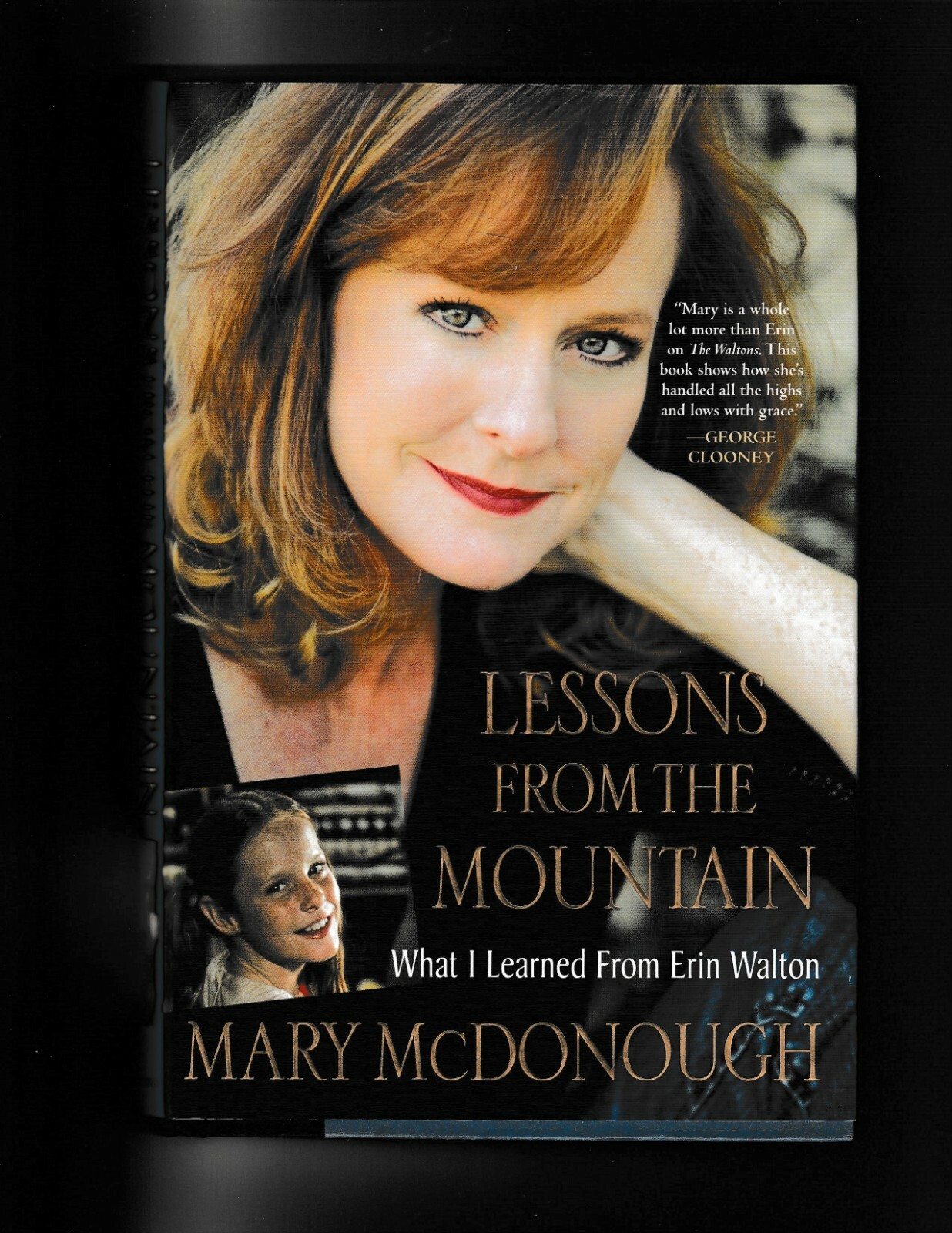 Lessons from the Mountain by McDonough Mary Hardback SIGNED 1st ED/1st Prt HC/DJ