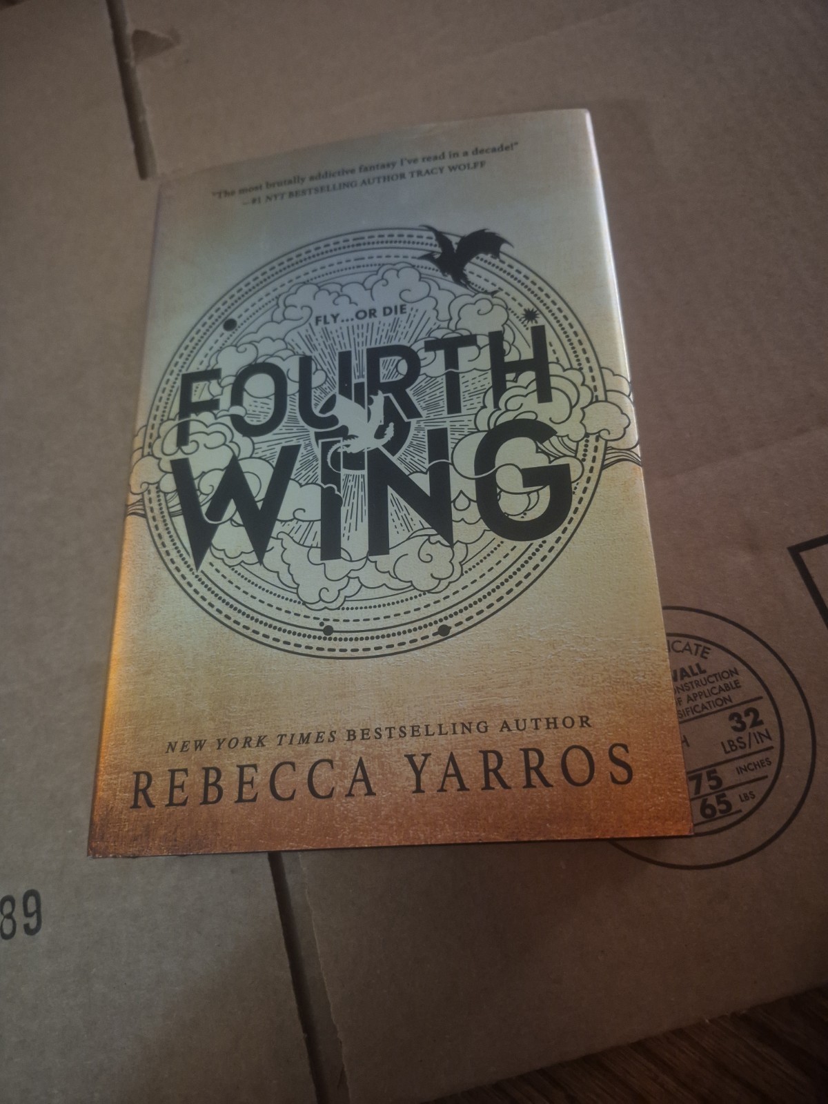 Fourth Wing by Rebecca Yarros (2023, Hardcover)