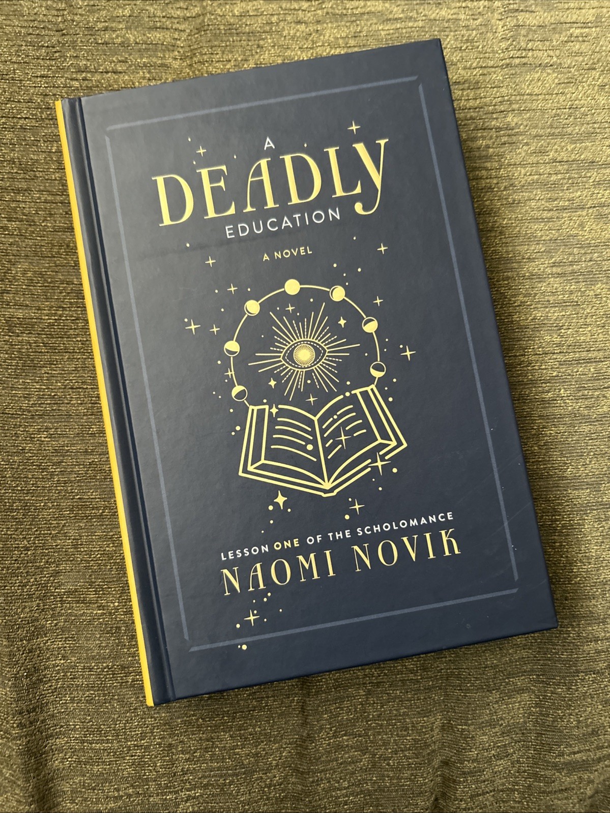 Deadly Education a Novel by Naomi Novik (2020, Hardcover) Owlcrate Exclusive