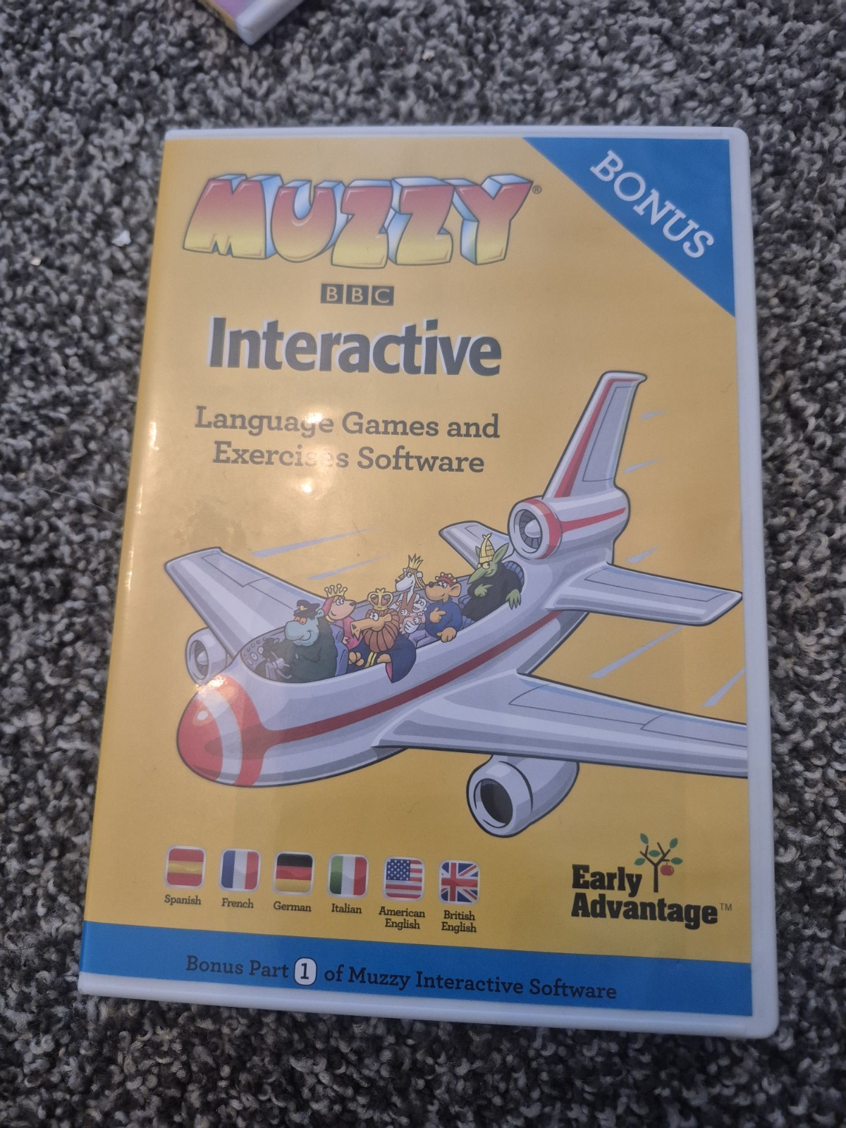 BBC MUZZY Early Level 1 Multilingual Language DVD/CD/CD-Rom Box Set