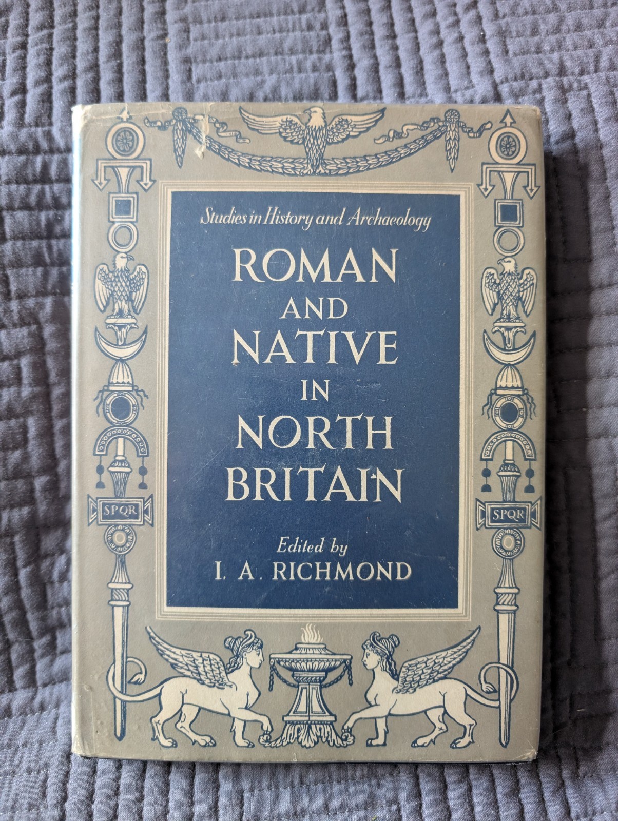 Roman And Native In North Britain Hardcover Book I A Richmond 1958 Ex Library