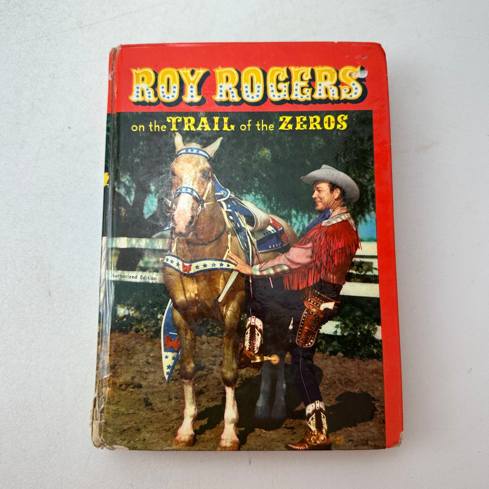 Roy Rogers on the Trail of Zeros Packer Elton HC 1954 Whitman Publishing Co