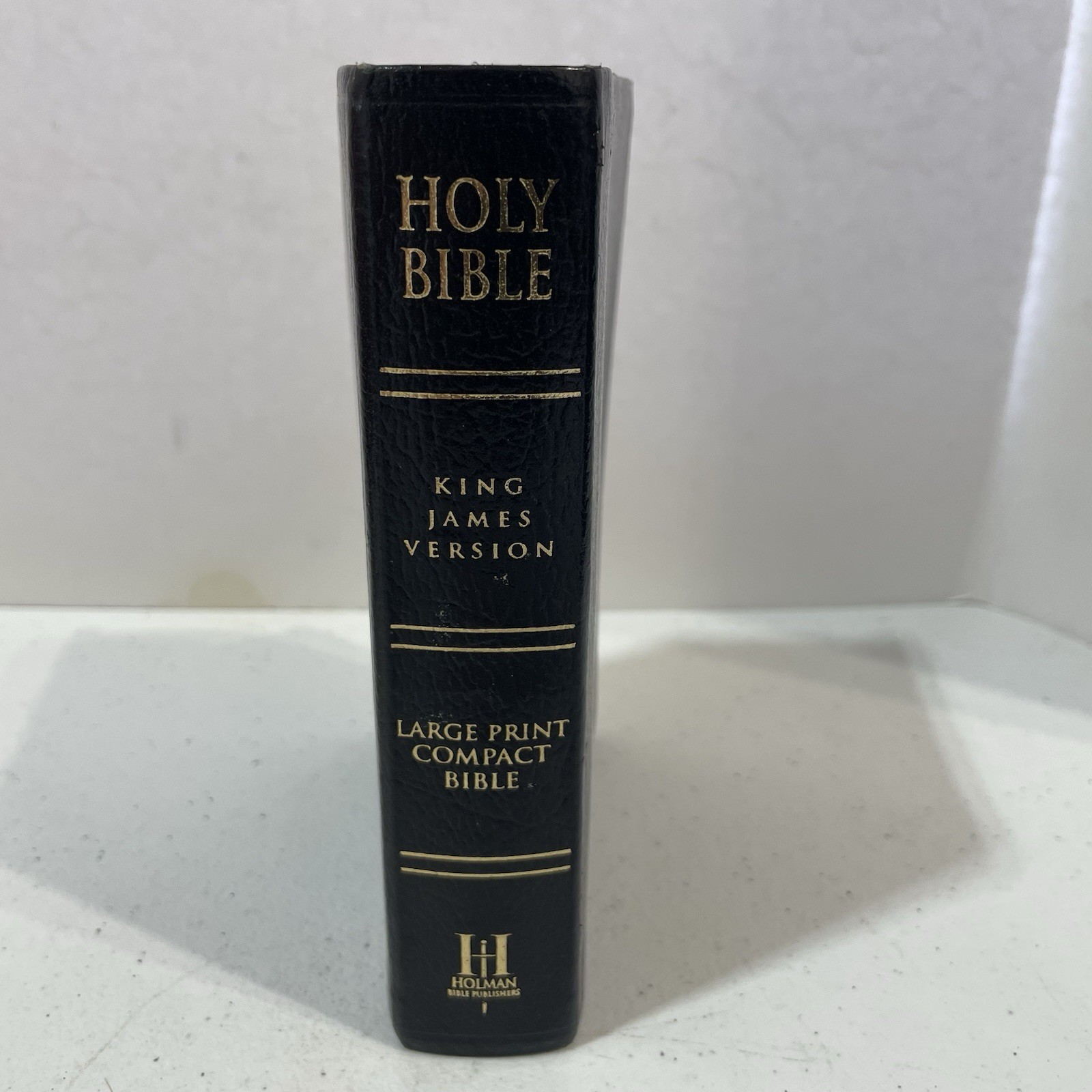 Holy Bible King James Version Large Print Compact Bible Black Holman Publishing