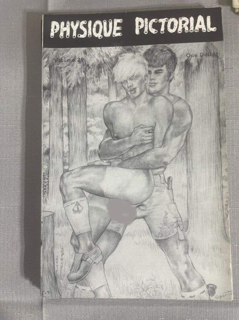 VTG PHYSIQUE PICTORIAL MAGAZINES VOL.29-1978 SPARTACUS COVER UN-CIRCULATED !!
