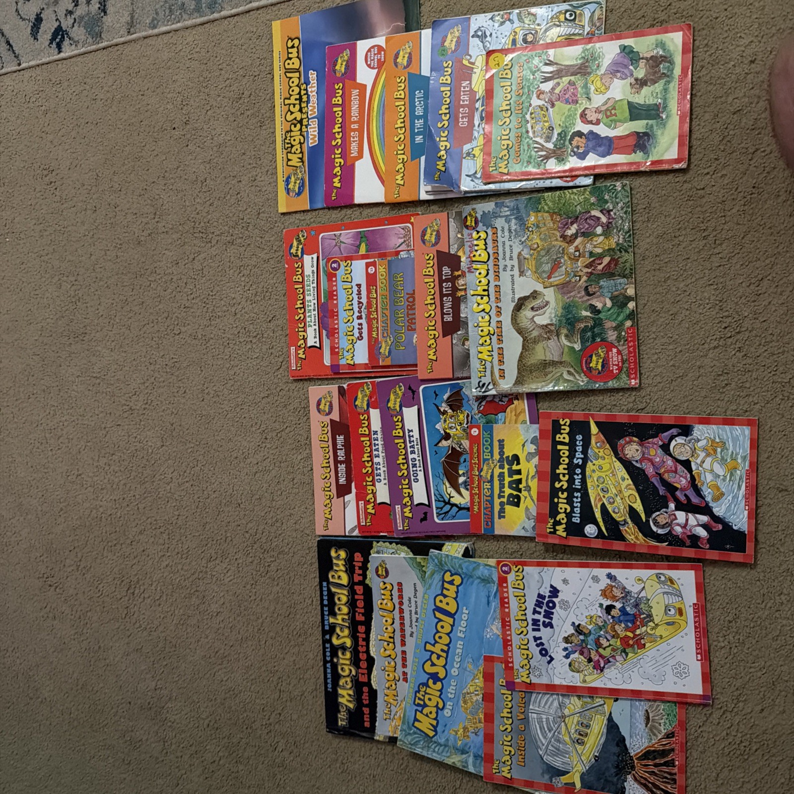 Lot Of 20 Magic School Bus Books Picture Education Science TV Show