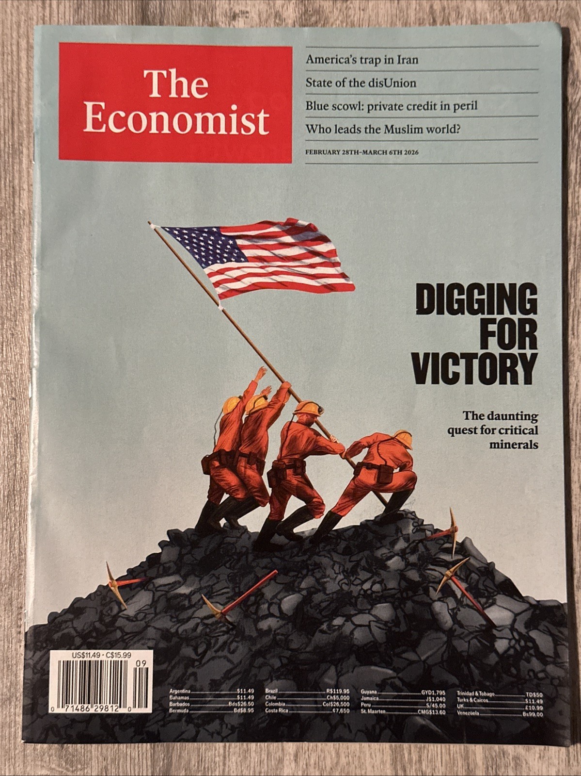The Economist Magazine February 28 Th March 6 Th 2026 Digging For Victory