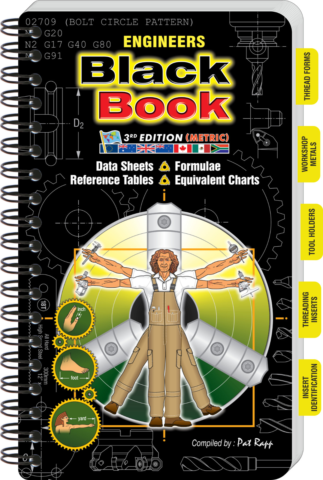 ENGINEERS BLACK BOOK (LARGE WORKBENCH) Current for 2025(METRIC) ENGINEERING